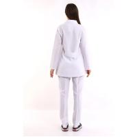 Doktor Öğretmen Kadın Önlük Ceket Boy Ceket Yaka - 171 Beyaz