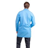 Doktor Öğretmen Erkek Önlük Ara Boy Ceket Yaka - 31 Açık Mavi