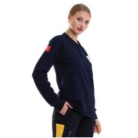 Paramedik Yakalı Unisex Tshirt Uzun Kol - Lacivert
